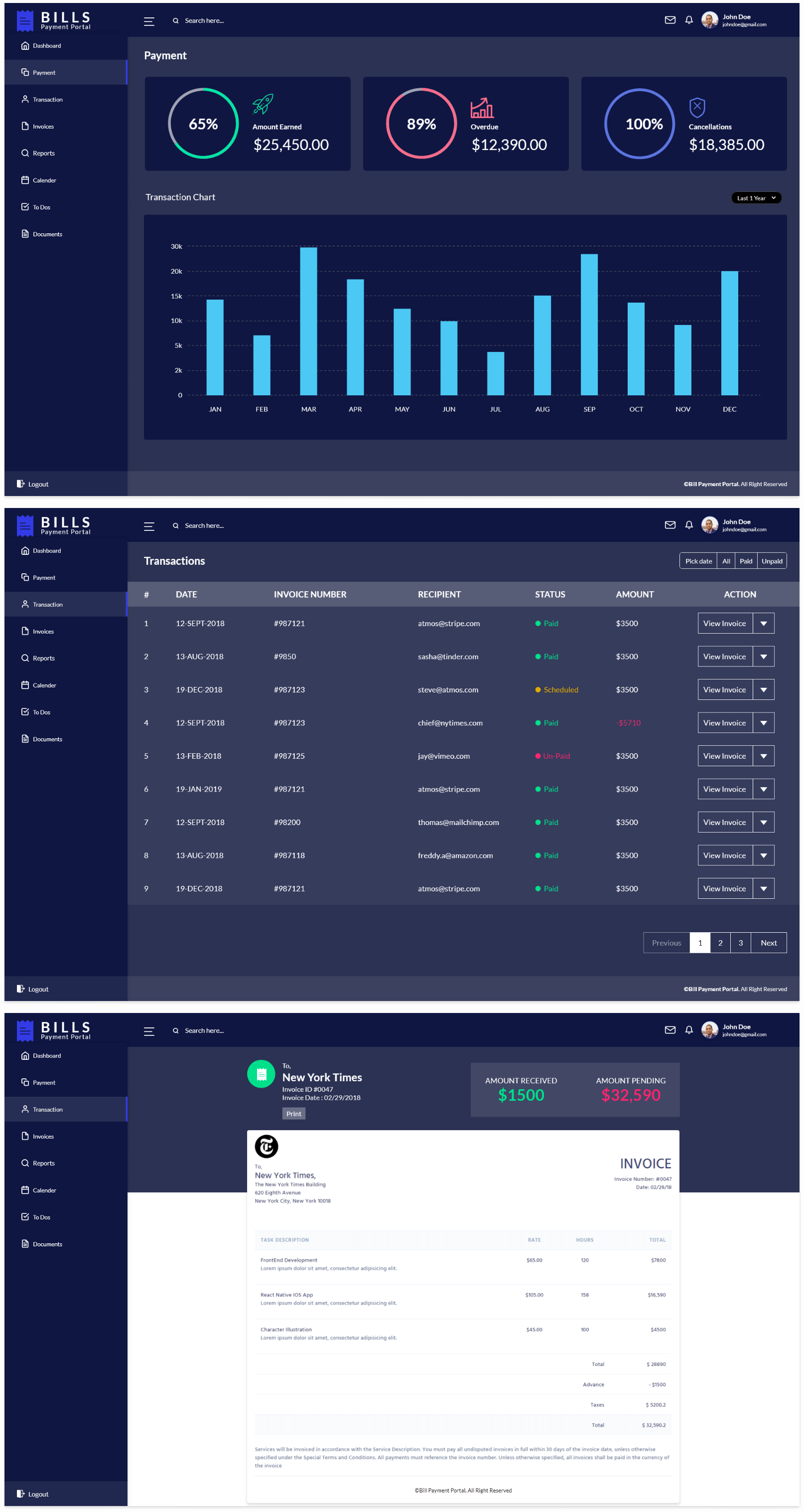 Bills Payment Portal