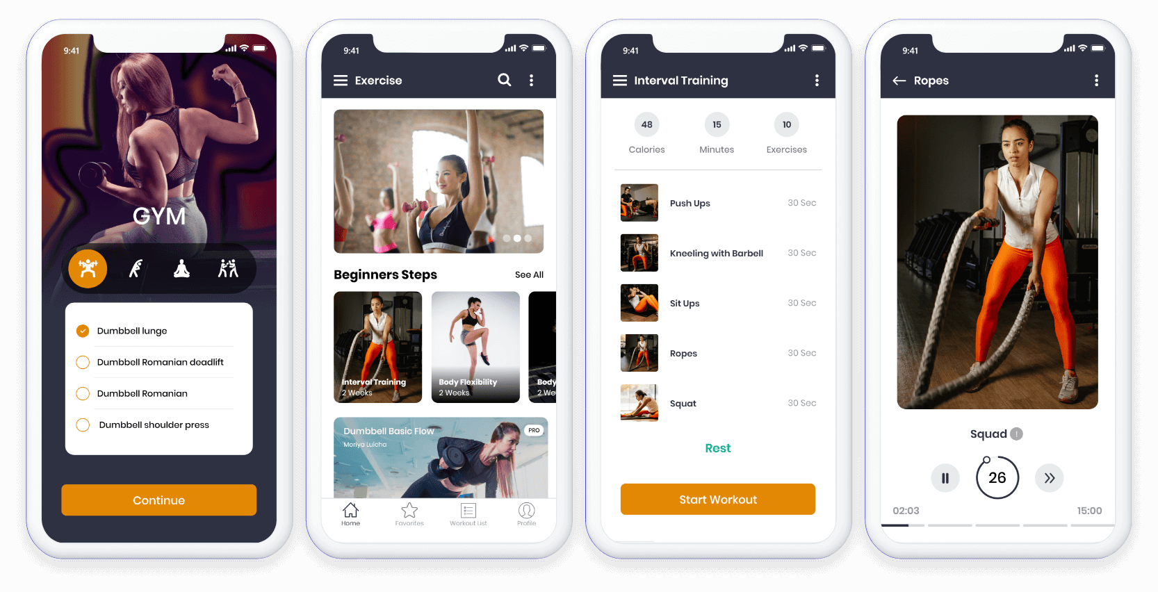 Fitness Trainer App