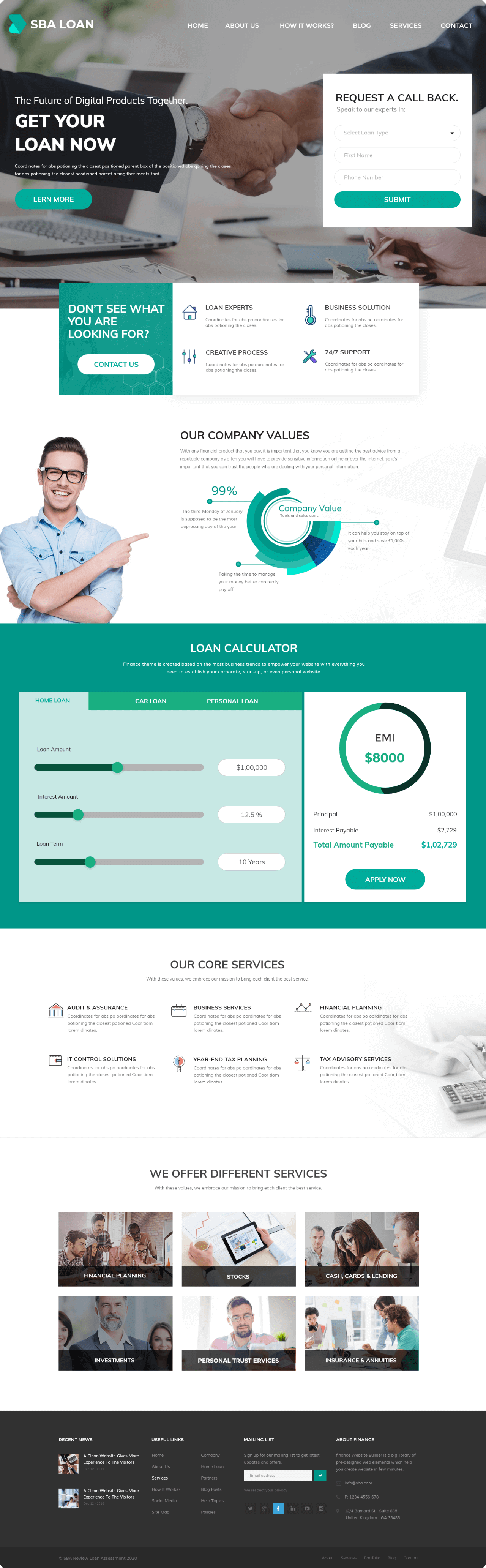 SBA Review Desktop Mockup