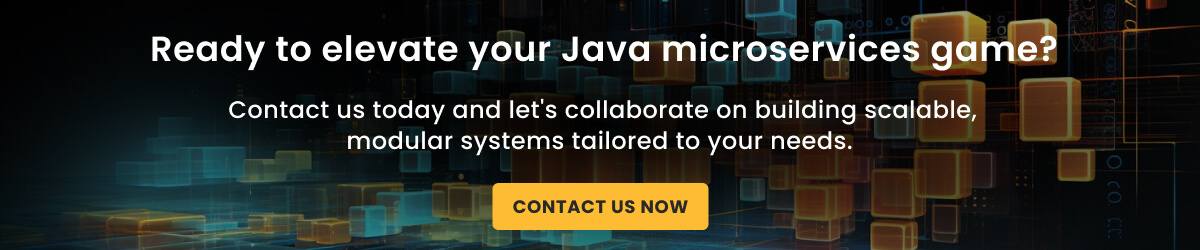 Contact us for Java Microservices