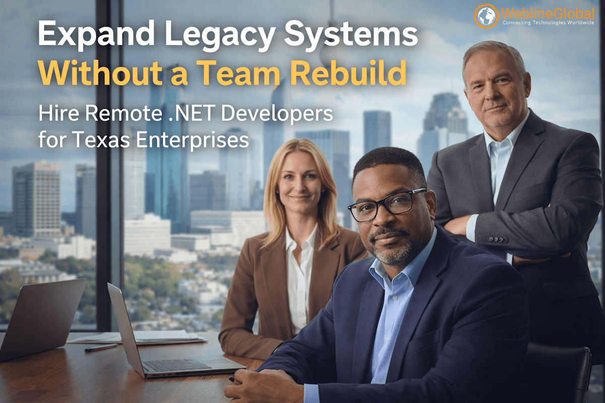 How Texas Enterprises Expand Legacy .NET Systems Without Team Rebuilds