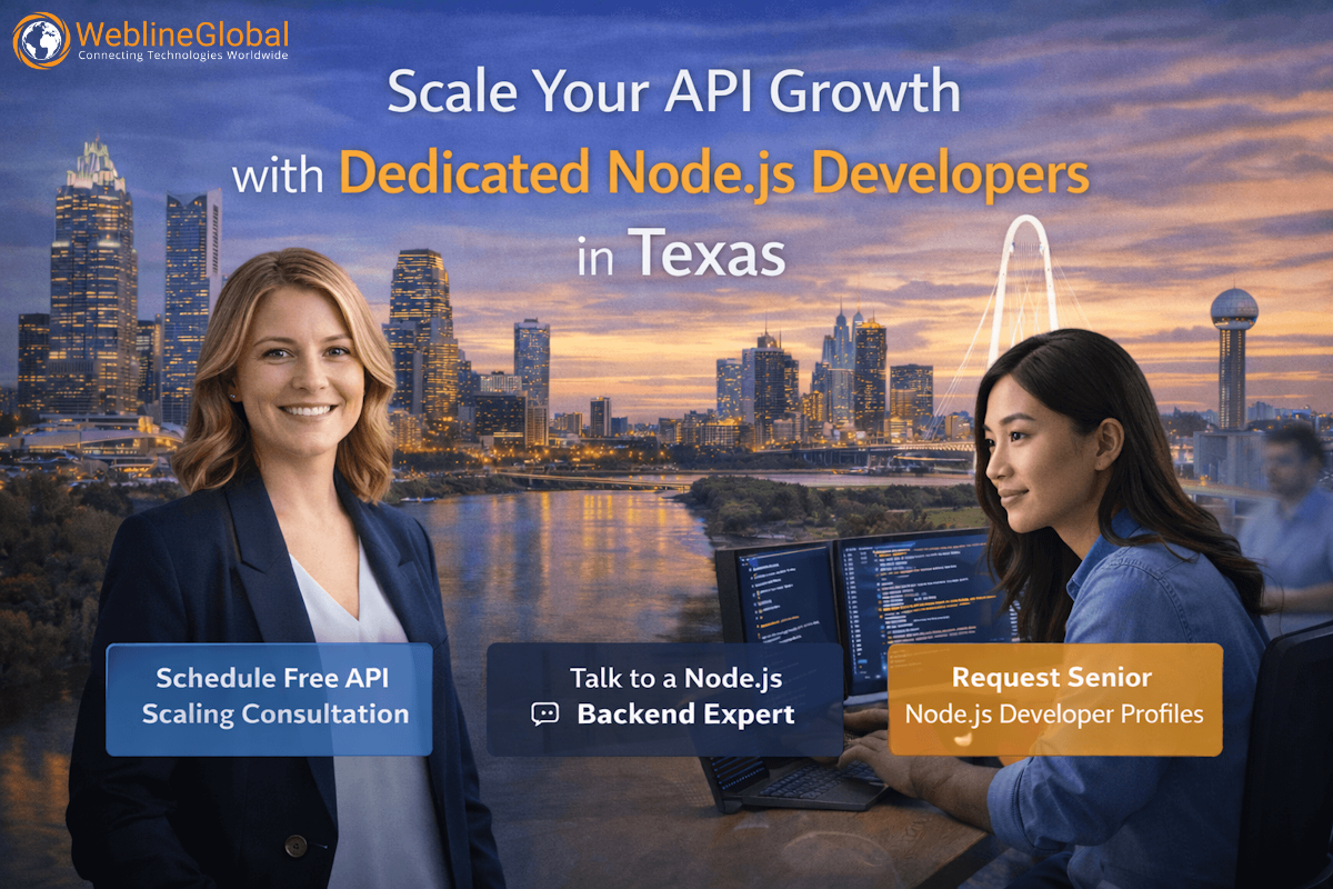 Hire Node.js Developers in Texas