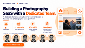 California-based SMB Hired Dedicated Developers to Build a Photography SaaS Platform