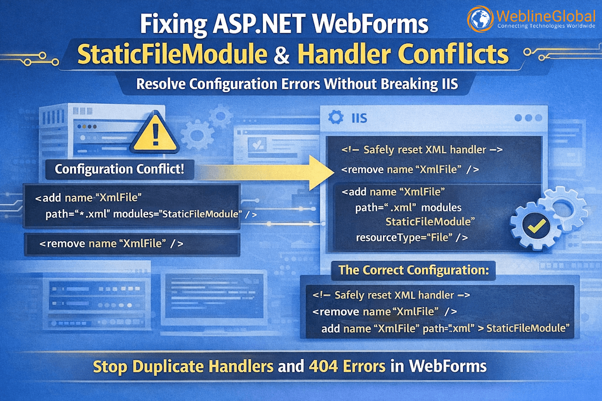 Fixing ASP.NET WebForms