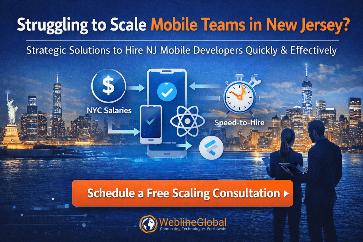 Hire Mobile App Developers New Jersey