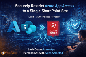 Restrict Azure App Access to SharePoint Site