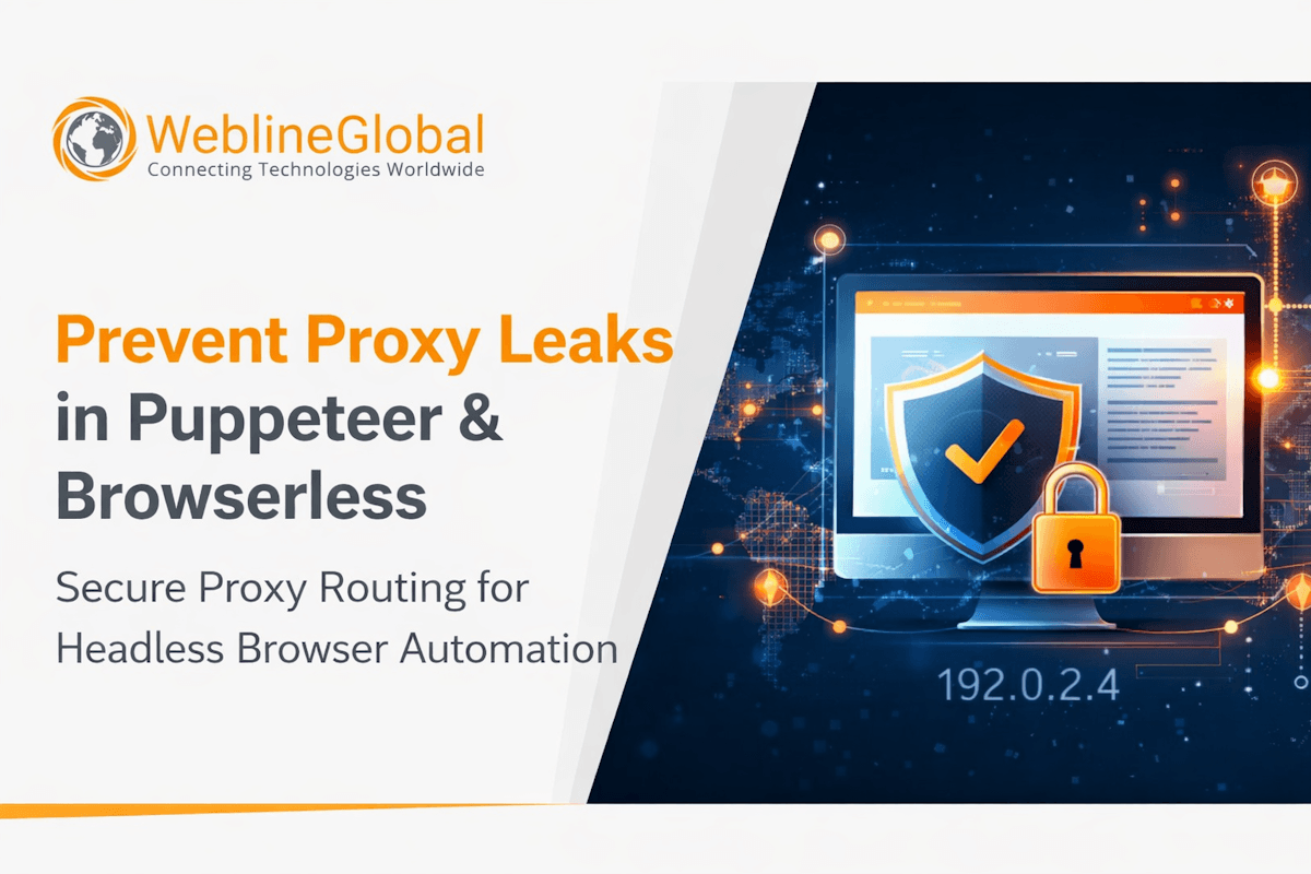 Fix proxy leaks puppeteer browserless