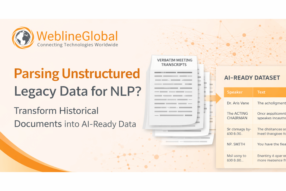 How to Parse Unstructured Legacy Data for NLP Using Smart Regex