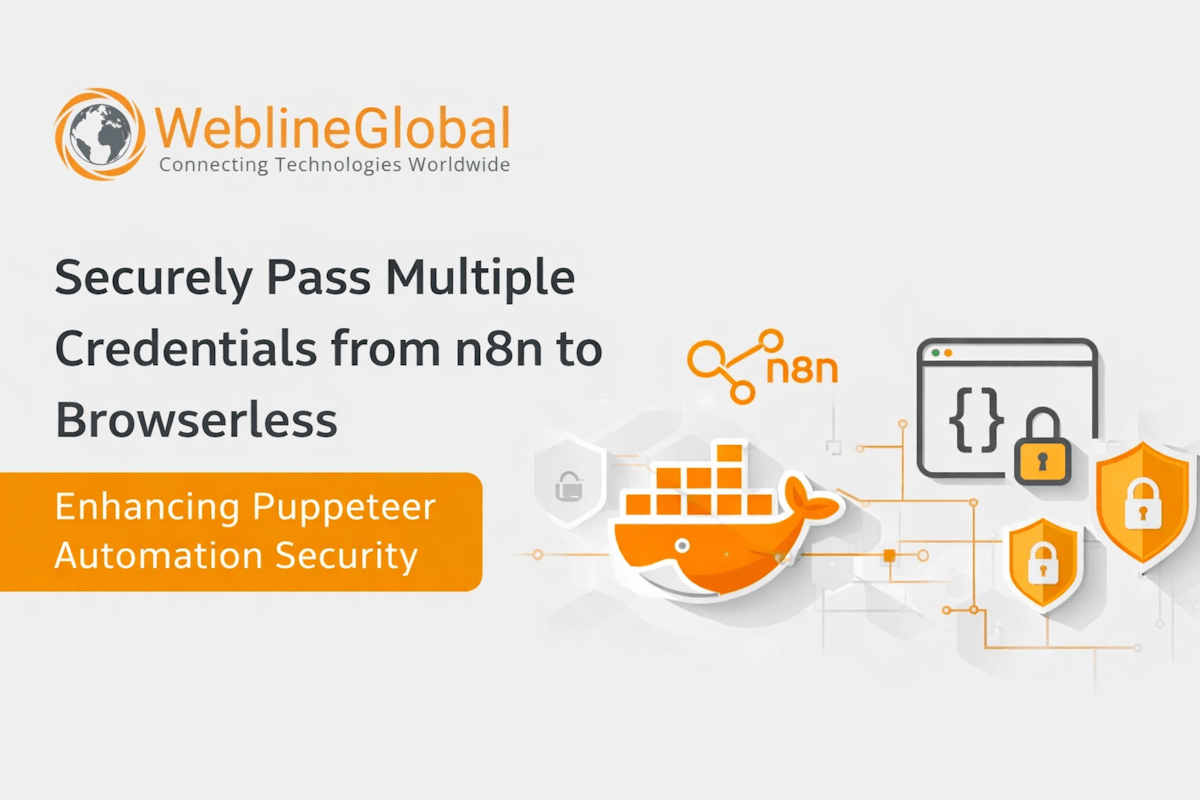 Securely Pass Multiple Credentials from n8n to Browserless