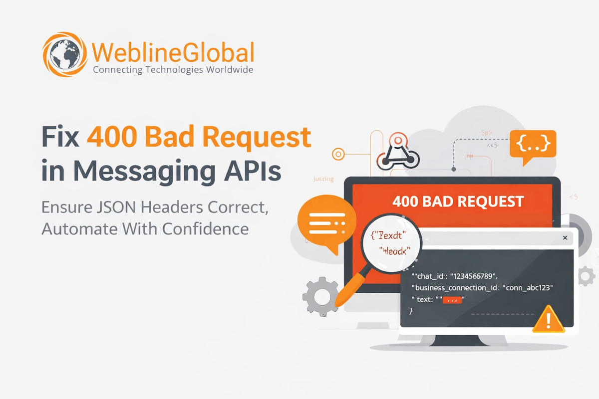 400 Bad Request messaging API fix