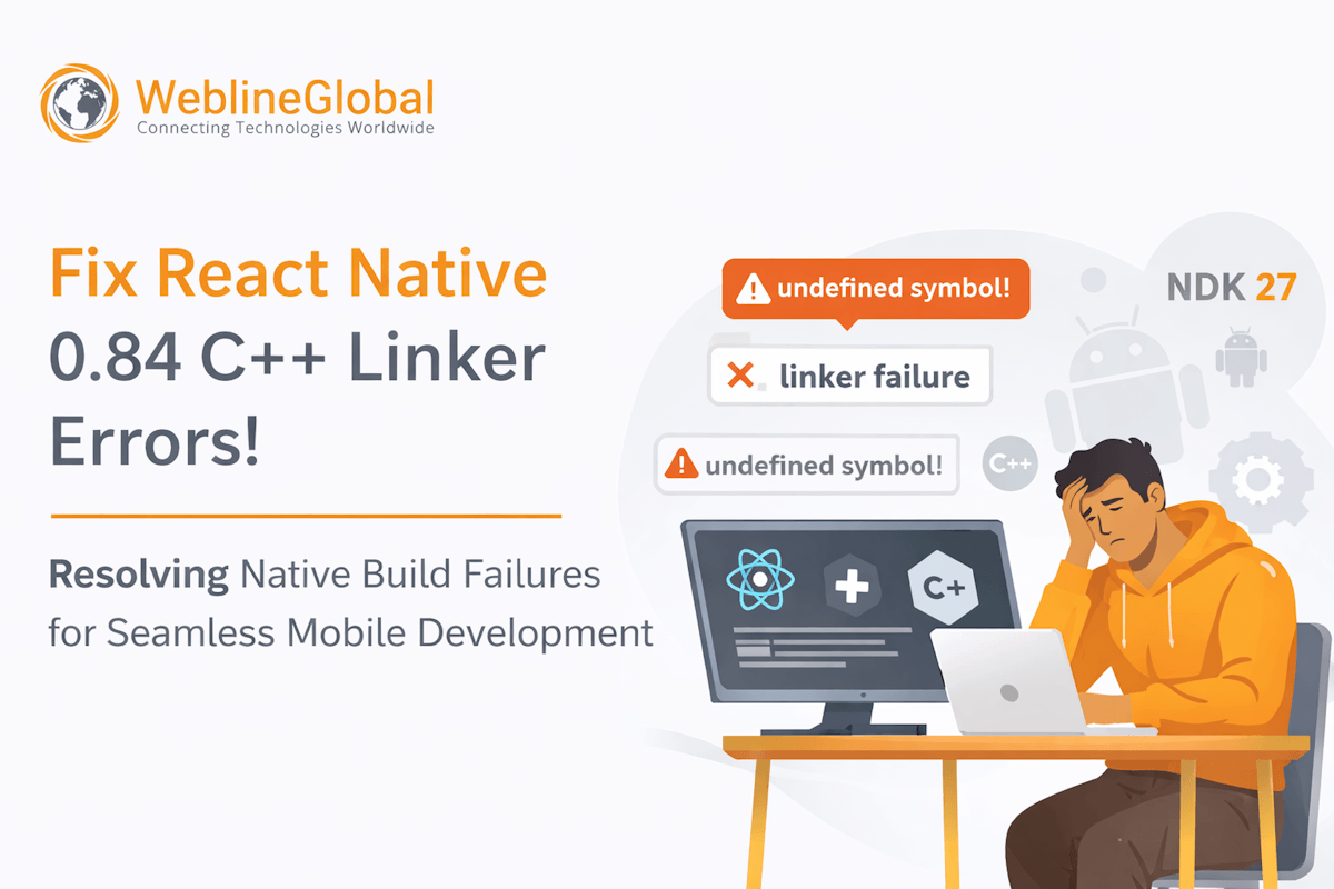 React Native 0.84 C++ linker error fix