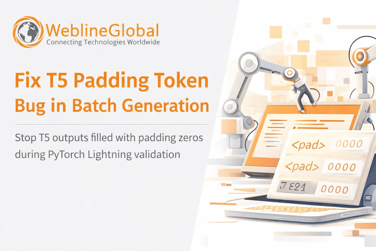 Fix T5 Padding Token Bug in Batch Generation (PyTorch Lightning Guide)
