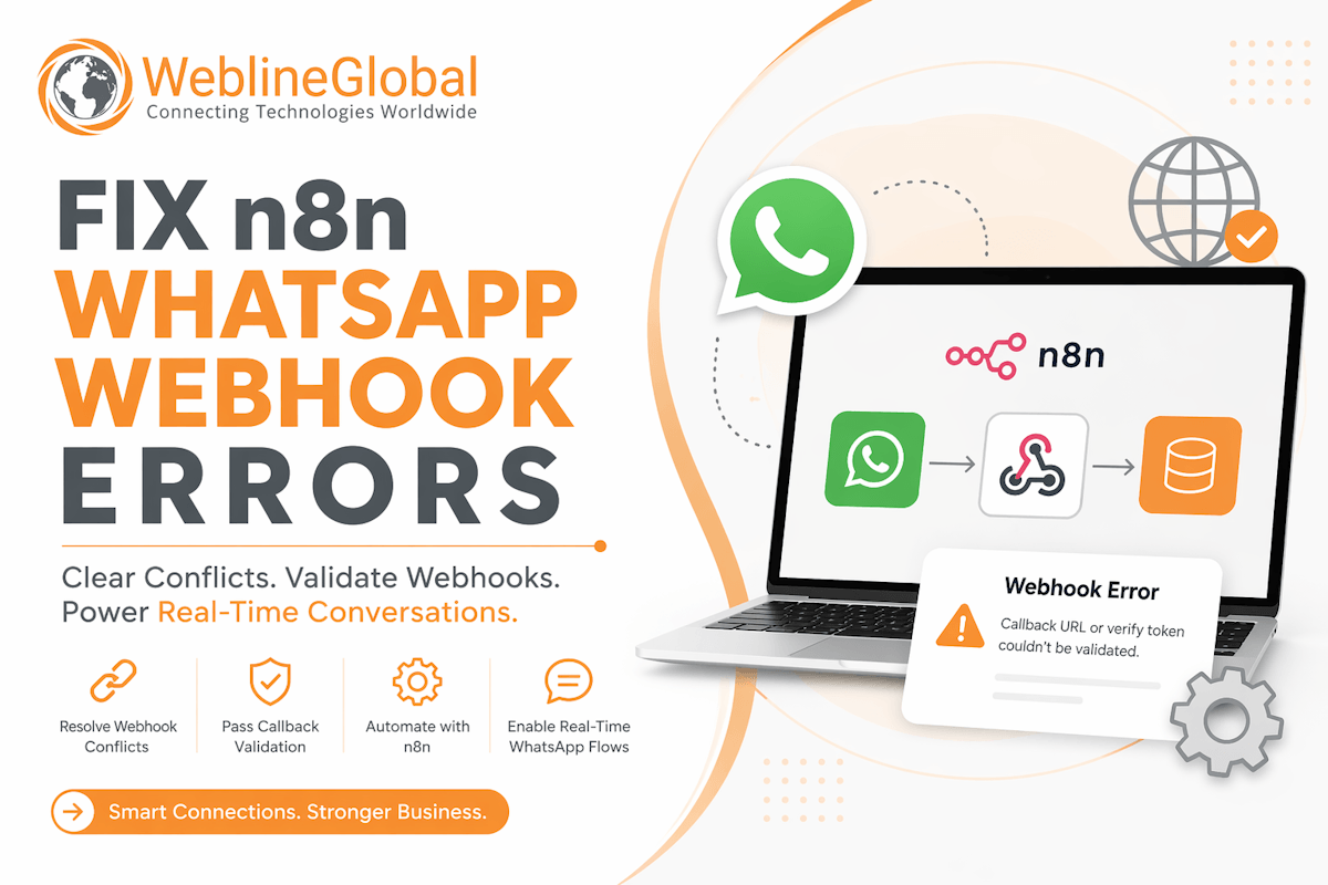 n8n WhatsApp webhook errors