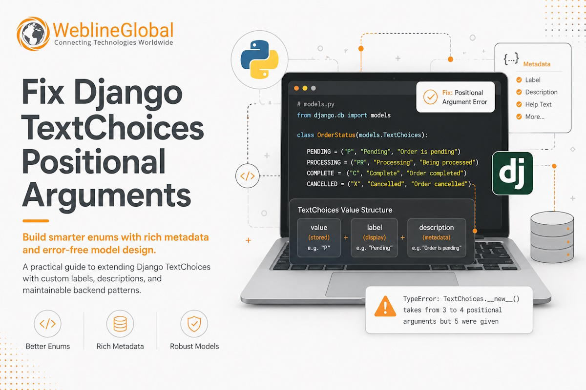 Django TextChoices Positional Arguments