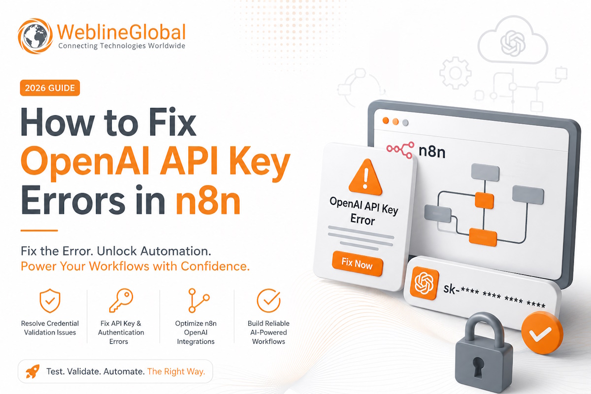 Fix OpenAI API key errors in n8n