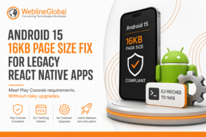 Android 15 16KB page size fix