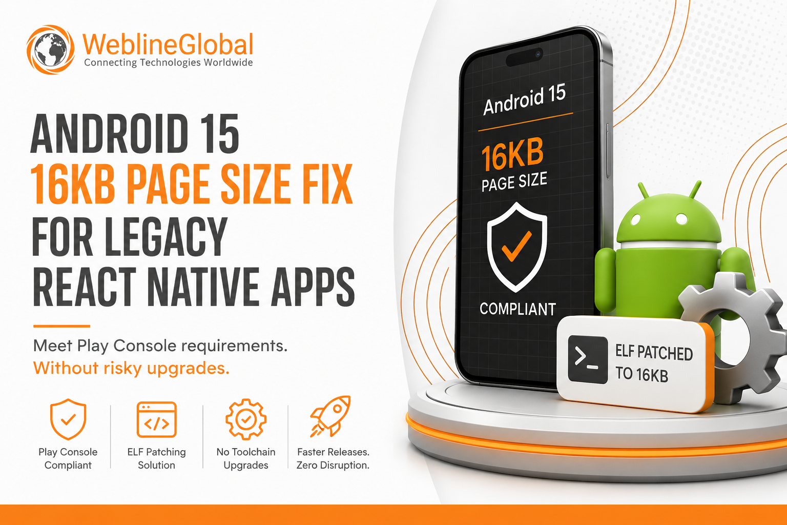 Android 15 16KB page size fix