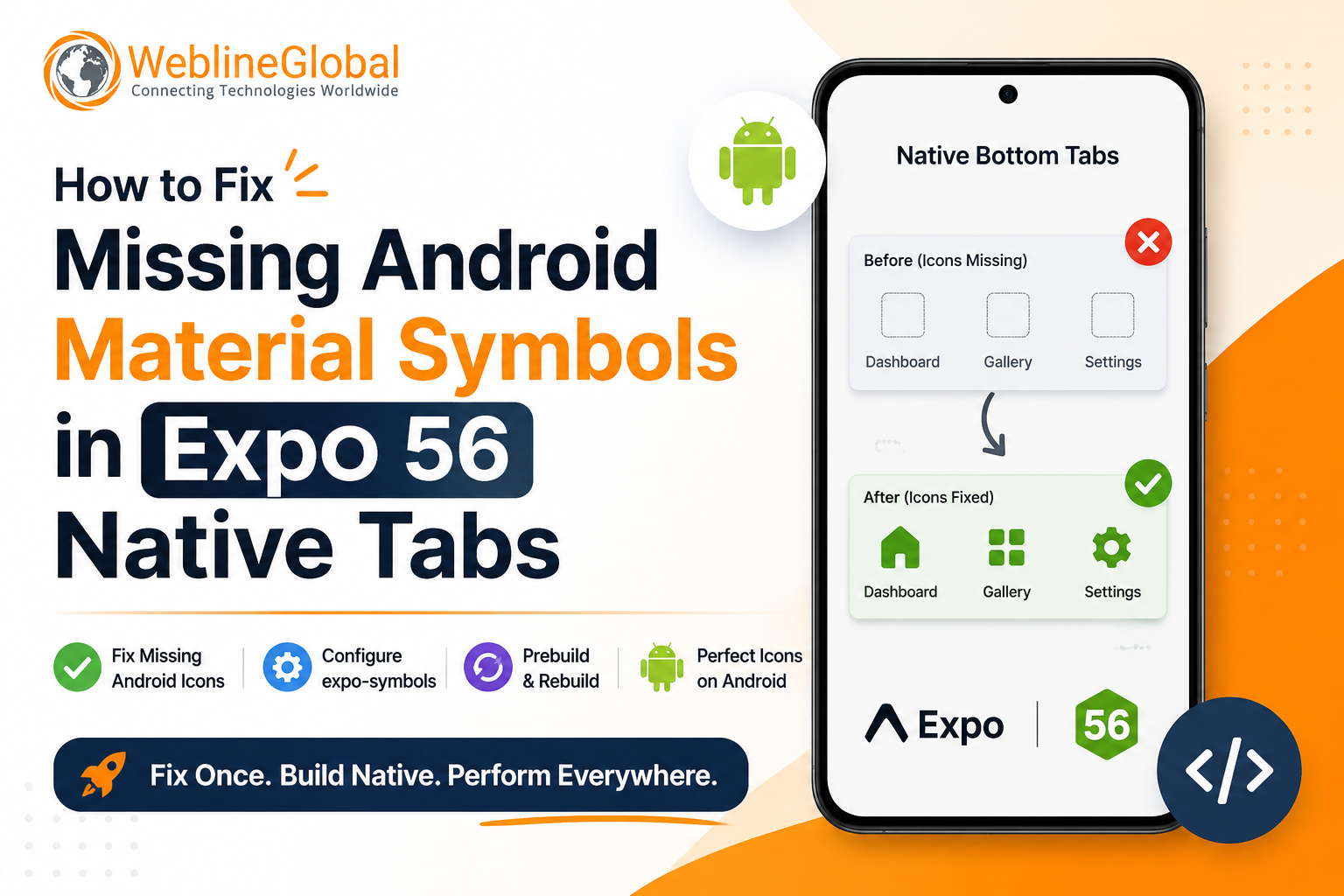 Expo 56 Native Tabs Android icons