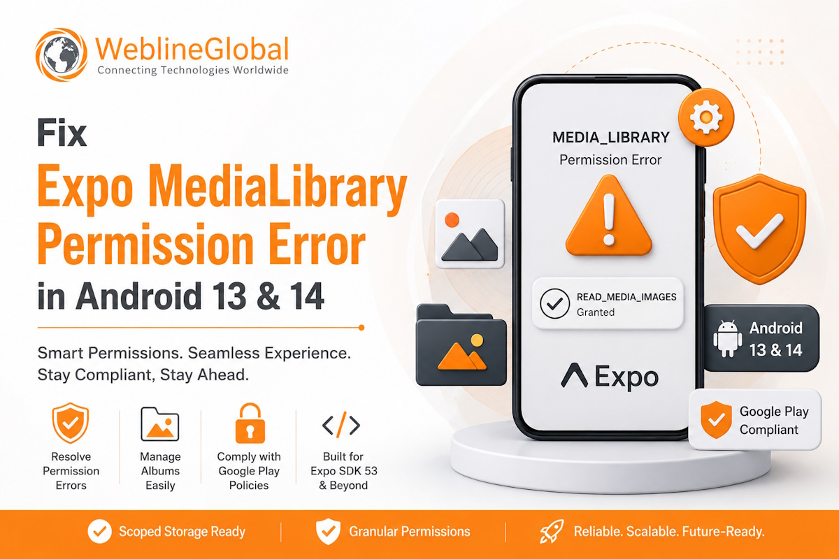 Expo MediaLibrary Permission Error