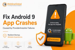 Android 9 app crashes ProviderInstaller