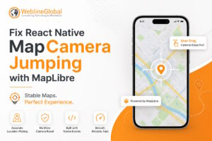 React Native MapLibre camera jumping