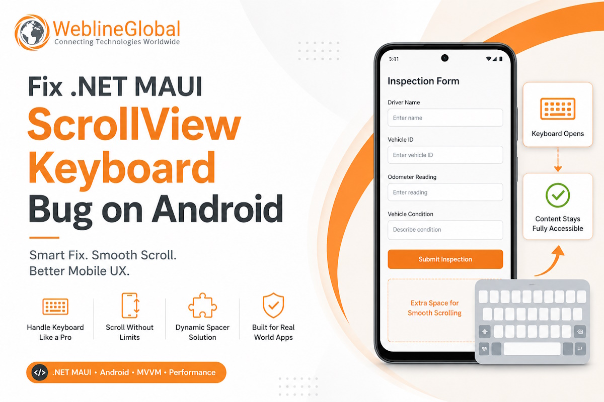 Fix .NET MAUI ScrollView Keyboard Bug on Android (2026 Guide)