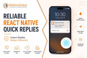 React Native Notification Quick Replies