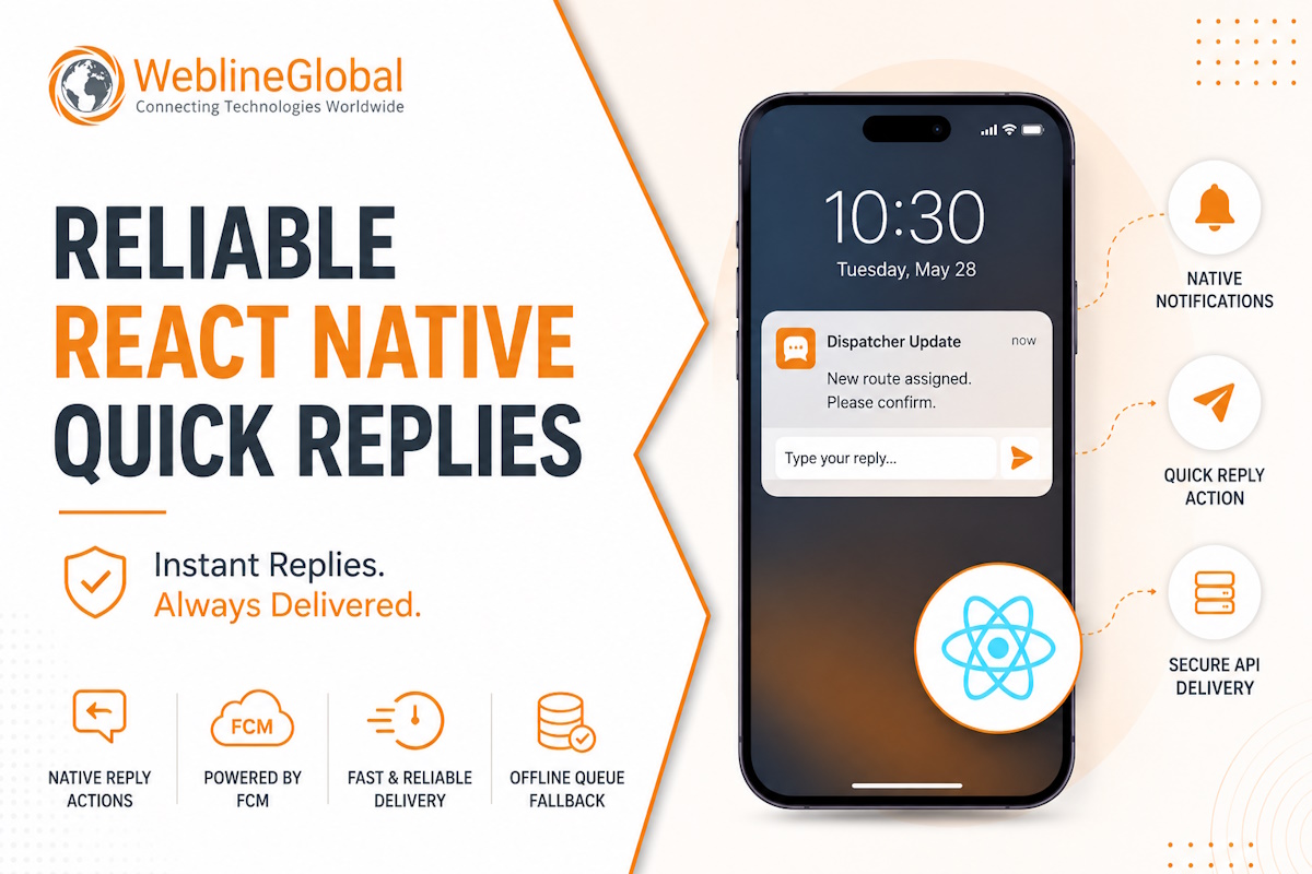 React Native Notification Quick Replies