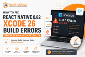 React Native Xcode 26 build errors