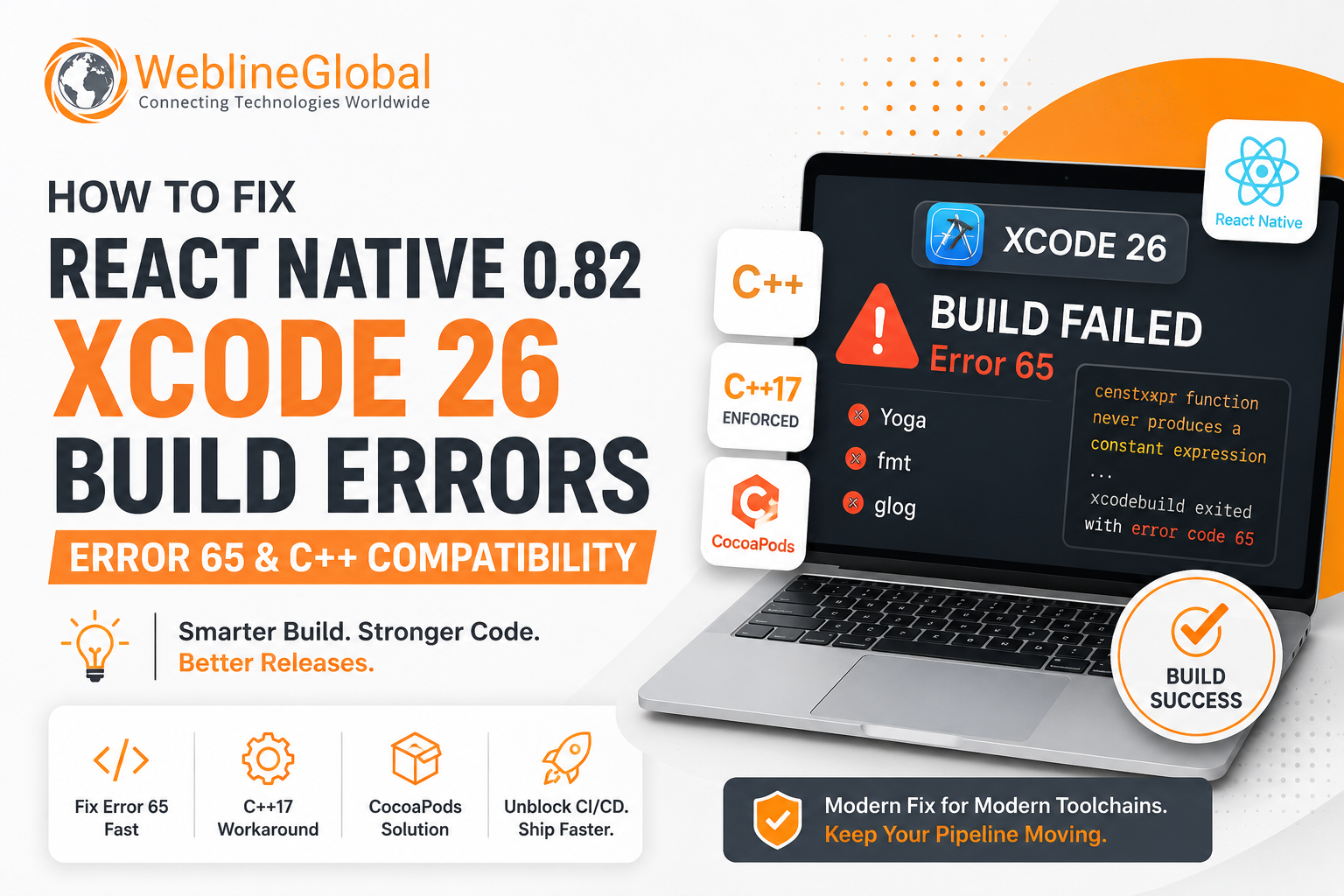 React Native Xcode 26 build errors