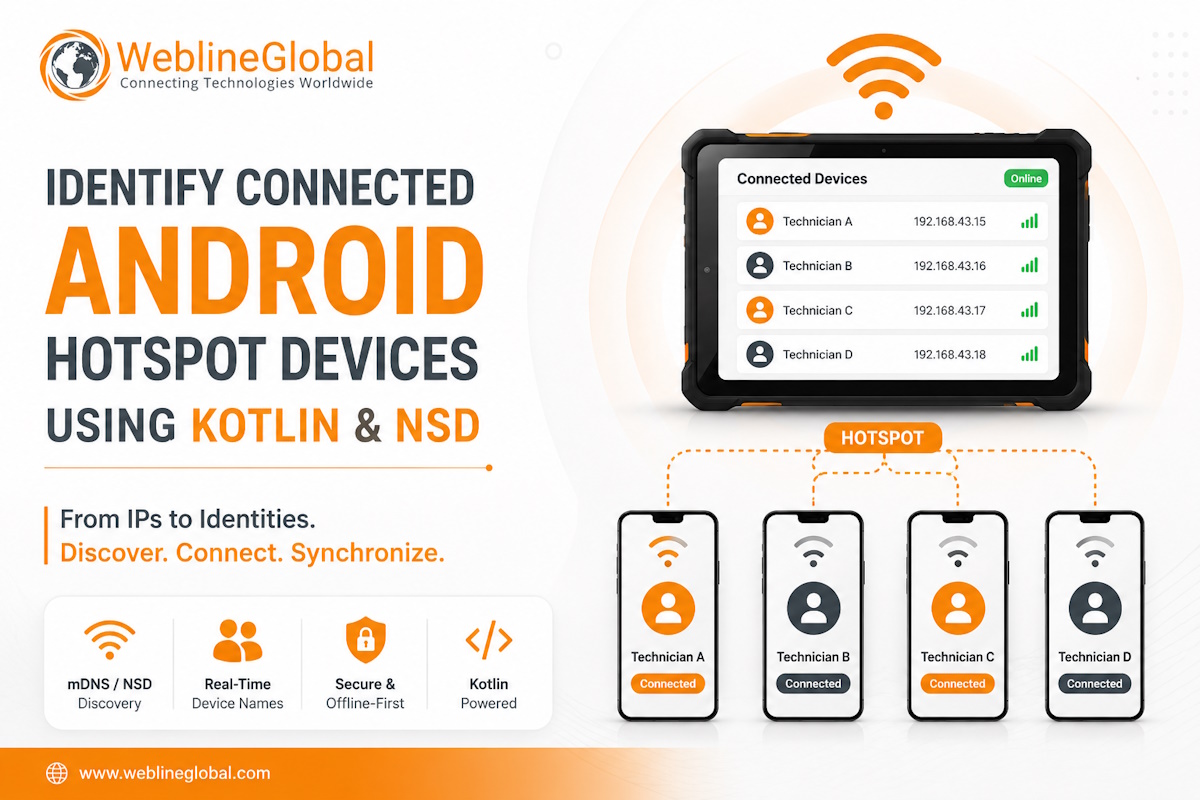 How to Identify Connected Android Hotspot Devices Using Kotlin & NSD