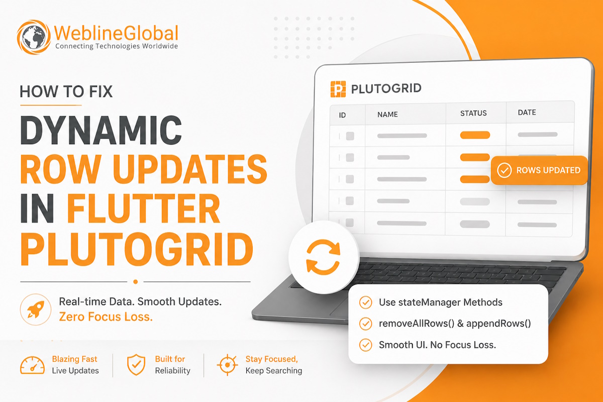 Flutter PlutoGrid Dynamic Row Updates
