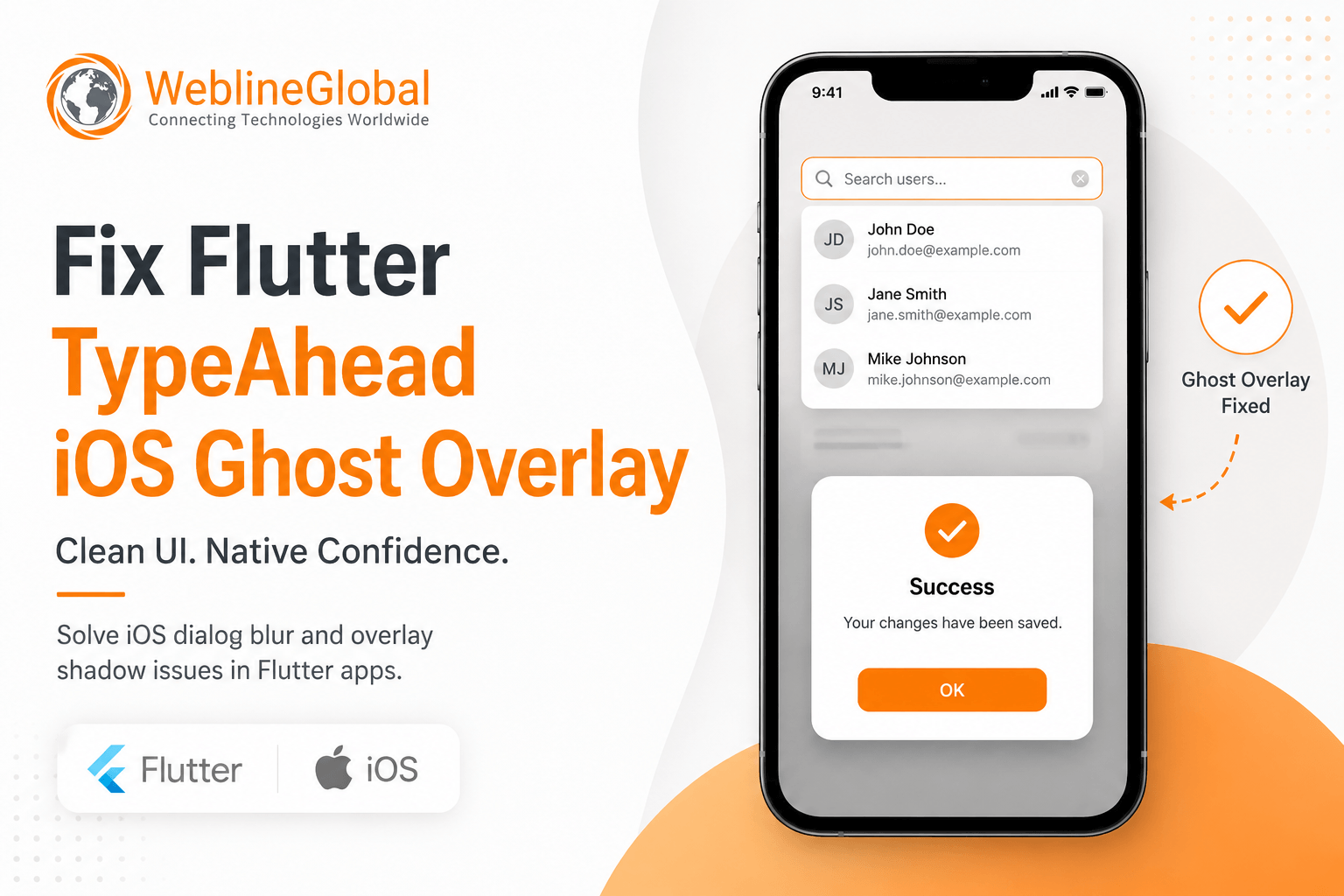 Flutter TypeAheadField iOS overlay fix