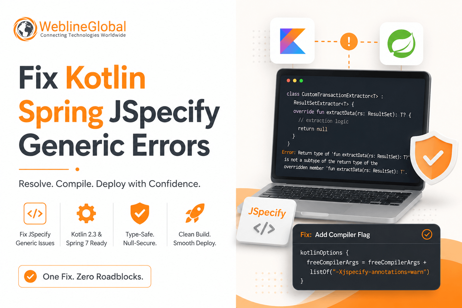 Kotlin Spring JSpecify Generic Errors