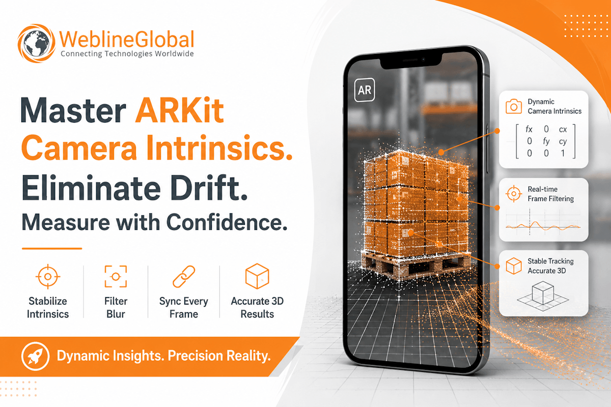 ARKit camera intrinsics