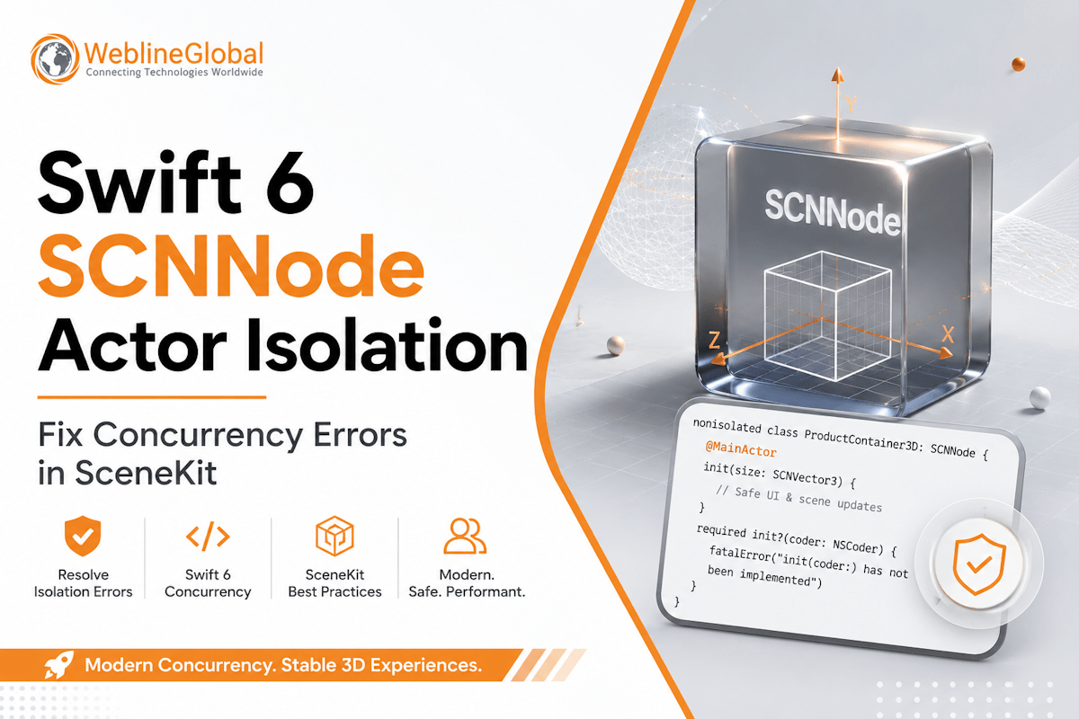 Swift 6 SCNNode actor isolation
