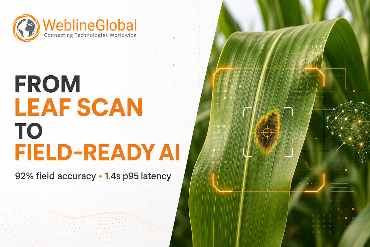 AI plant disease detection