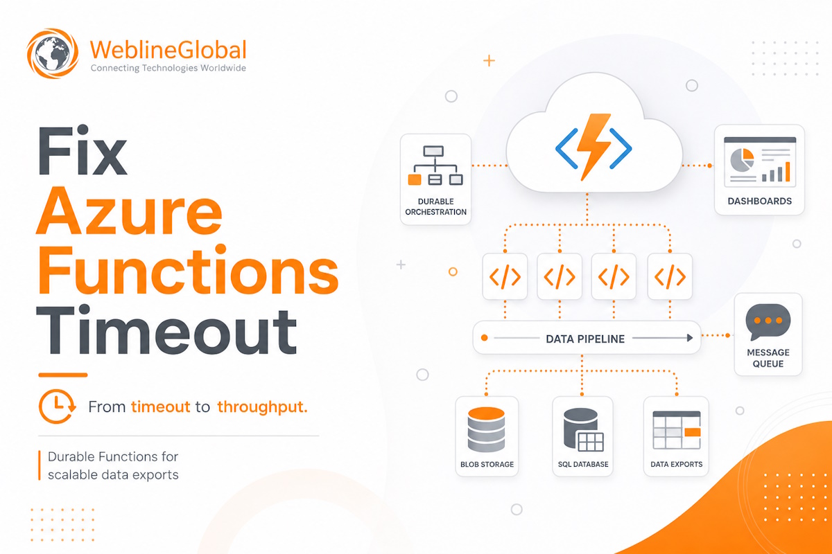 Azure Functions Timeout: How Durable Functions Fix Long-Running Data Exports