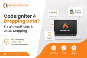 CodeIgniter 4 dropping data