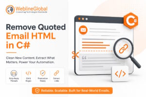 Remove Quoted Email HTML in C#