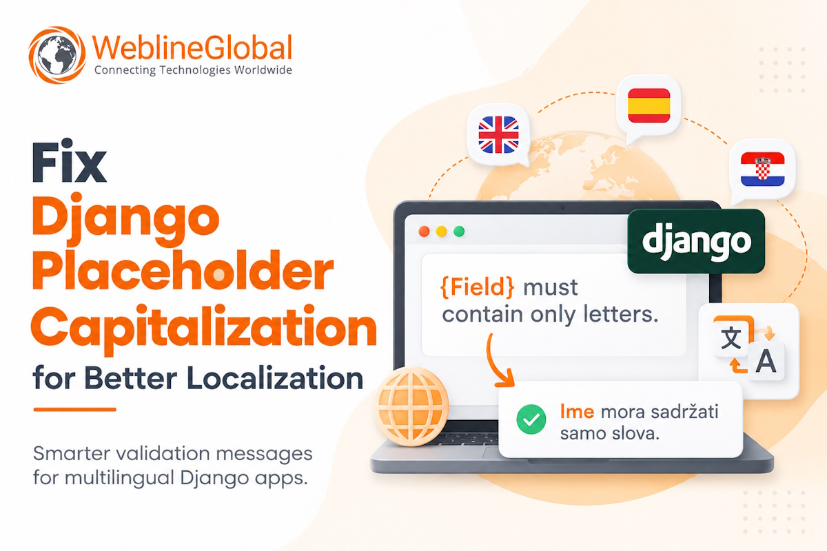 Django placeholder capitalization