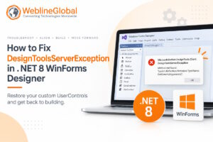 DesignToolsServerException in .NET 8