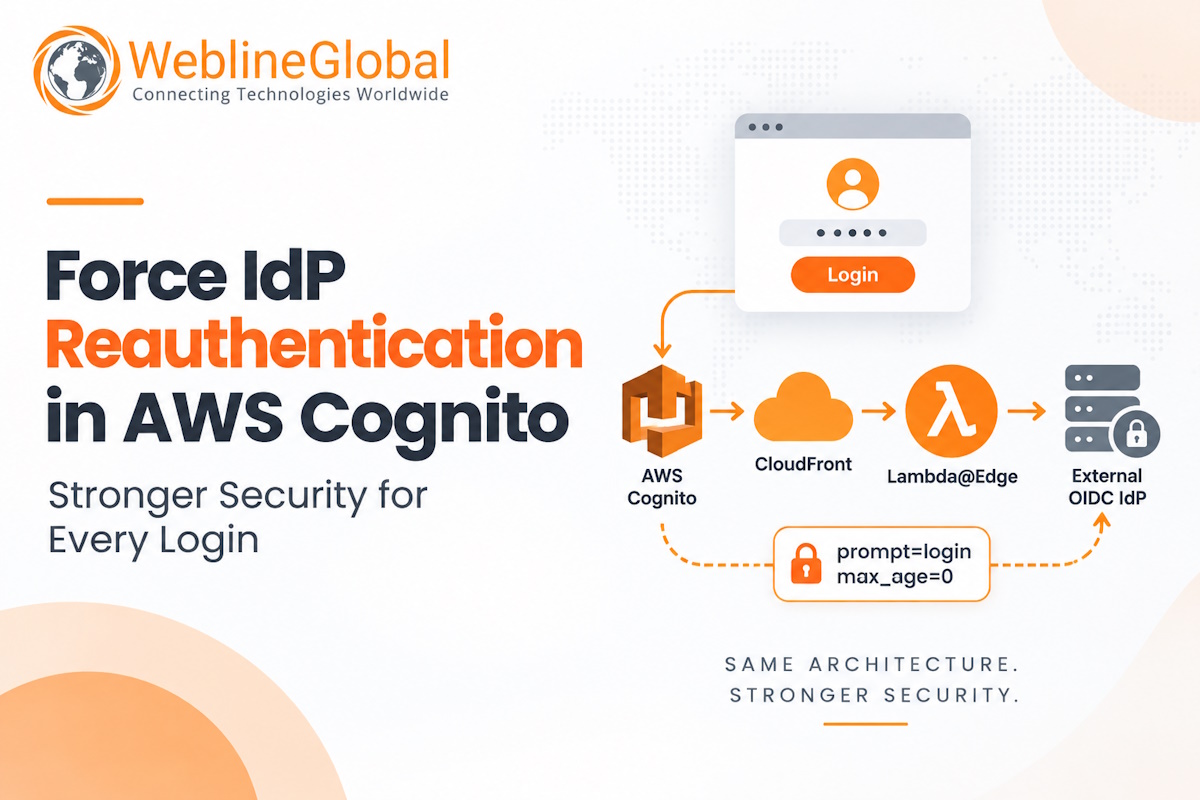 AWS Cognito Force Reauthentication