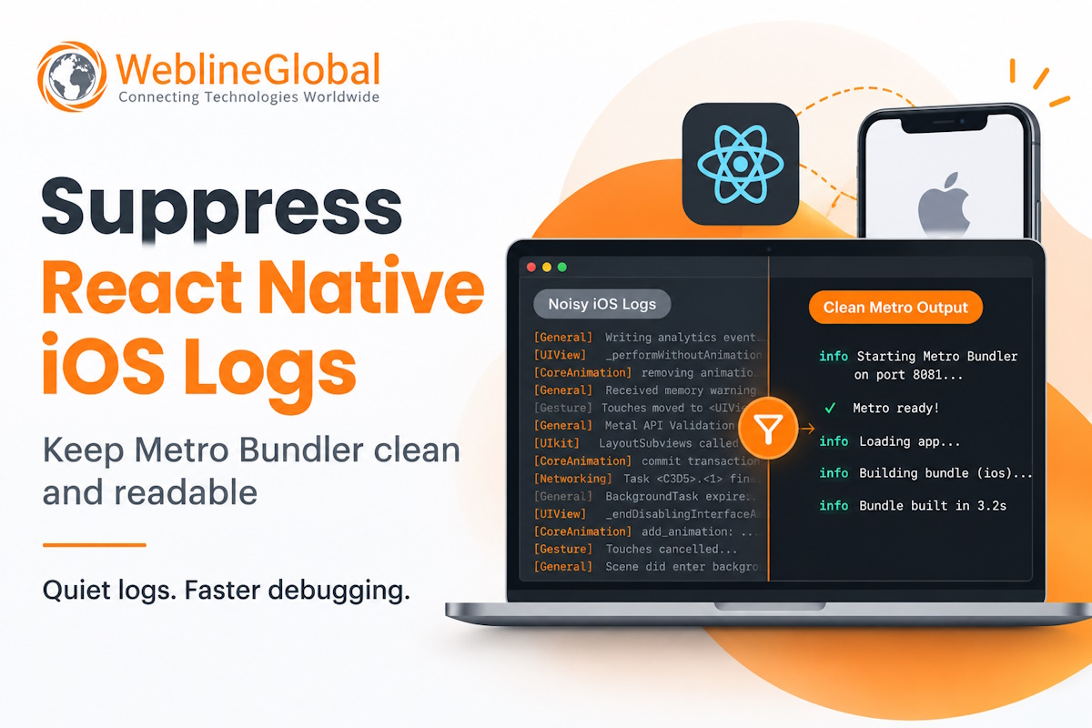 React Native iOS logs