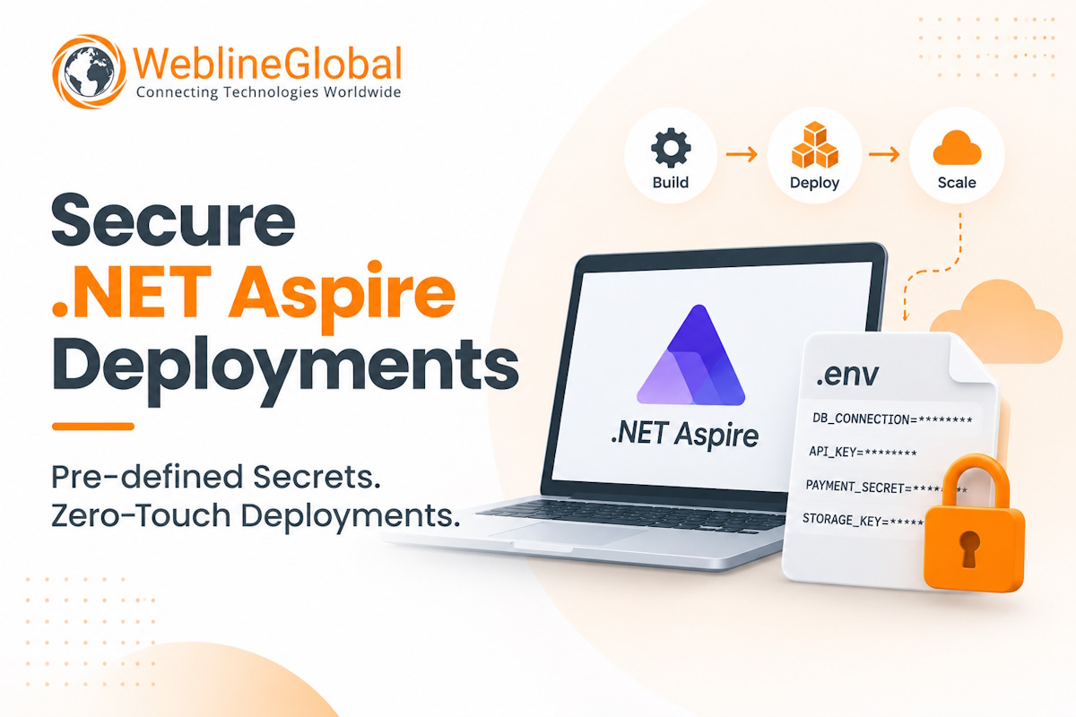 .NET Aspire deployment secrets