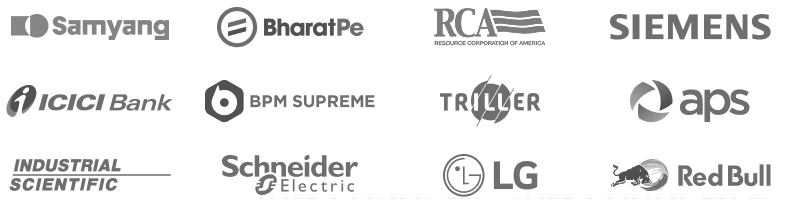 Clients logos footer Clients logos footer