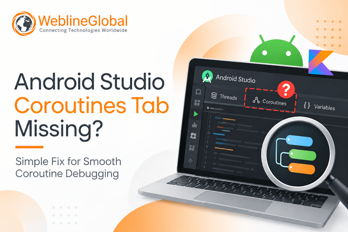Android Studio Coroutines Tab Missing