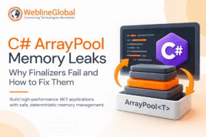 C# ArrayPool memory leak