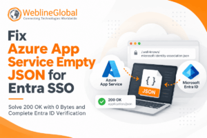 Azure App Service Empty JSON
