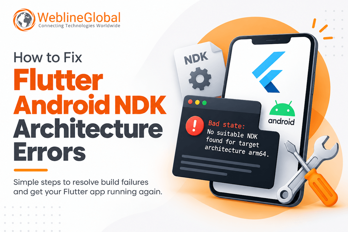 Flutter Android NDK architecture error